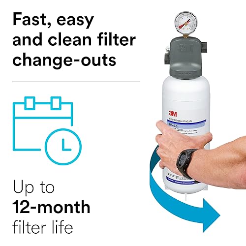 Miniatura 6 de 3M Cuno CUNO-HF40-S Cartucho de filtro de agua de reemplazo para servicio de alimentos para ICE140-S