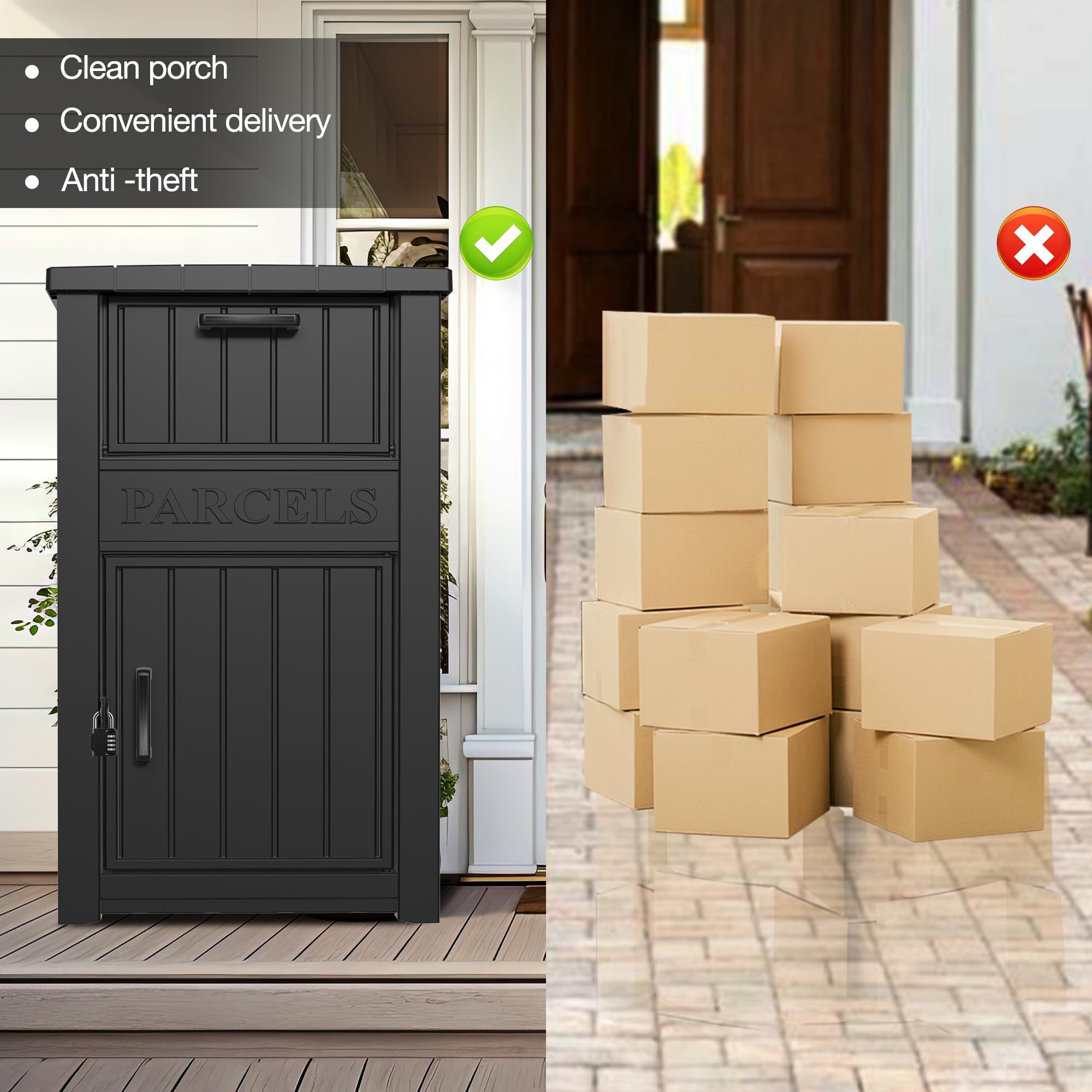 jesus Providence P-3LD AB box + 2LOOP Amazon.com: NUNU LAB Package Delivery Boxes for Outside