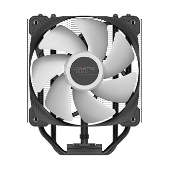 Geometric Future Tiger Prawn Air Cooler - 4 x anti-gravity copper nickel-plated heat pipes - Squama 2501 high-performance ARGB fan - Socket Support - Intel LGA 1200/115X/1700 - AMD AM3/AM3+/AM4/AM5