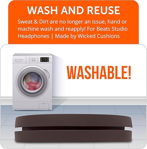 Miniatura 5 de WC Wicked Cushion - Funda de silicona para la diadema para auriculares Beats Studio & Studio Pro  Mayor comodidad, estilo y protección contra el