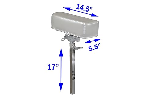 Miniatura 4 de Reposabrazos grises solo para InkBed IB-488 Cliente Hidráulico Tatuaje Masaje Cama Mesa Equipo de Estudio (para NUEVO IB-488 SOLAMENTE)