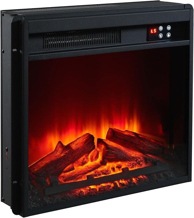 Chimenea Eléctrica Freestanding LIVILAND 36" Gris miniatura 10