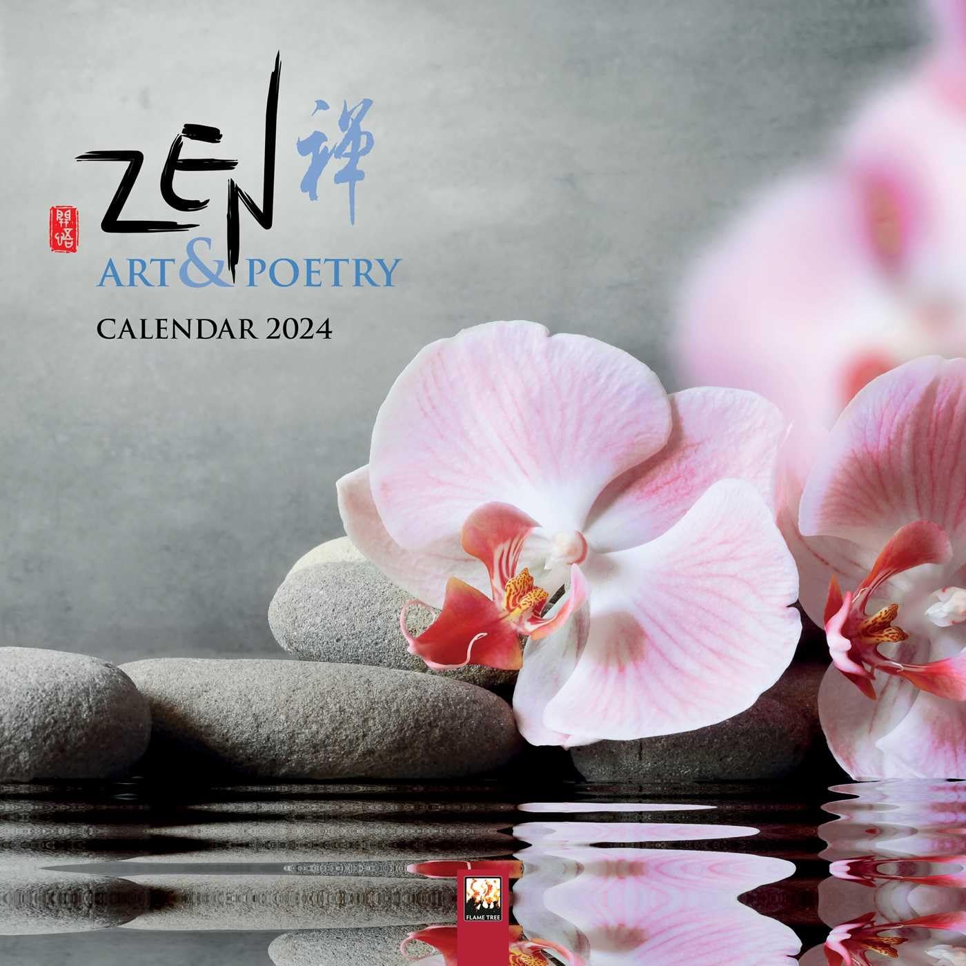 Zen Art Poetry Wall Calendar 2024 (Art Calendar) BigaMart