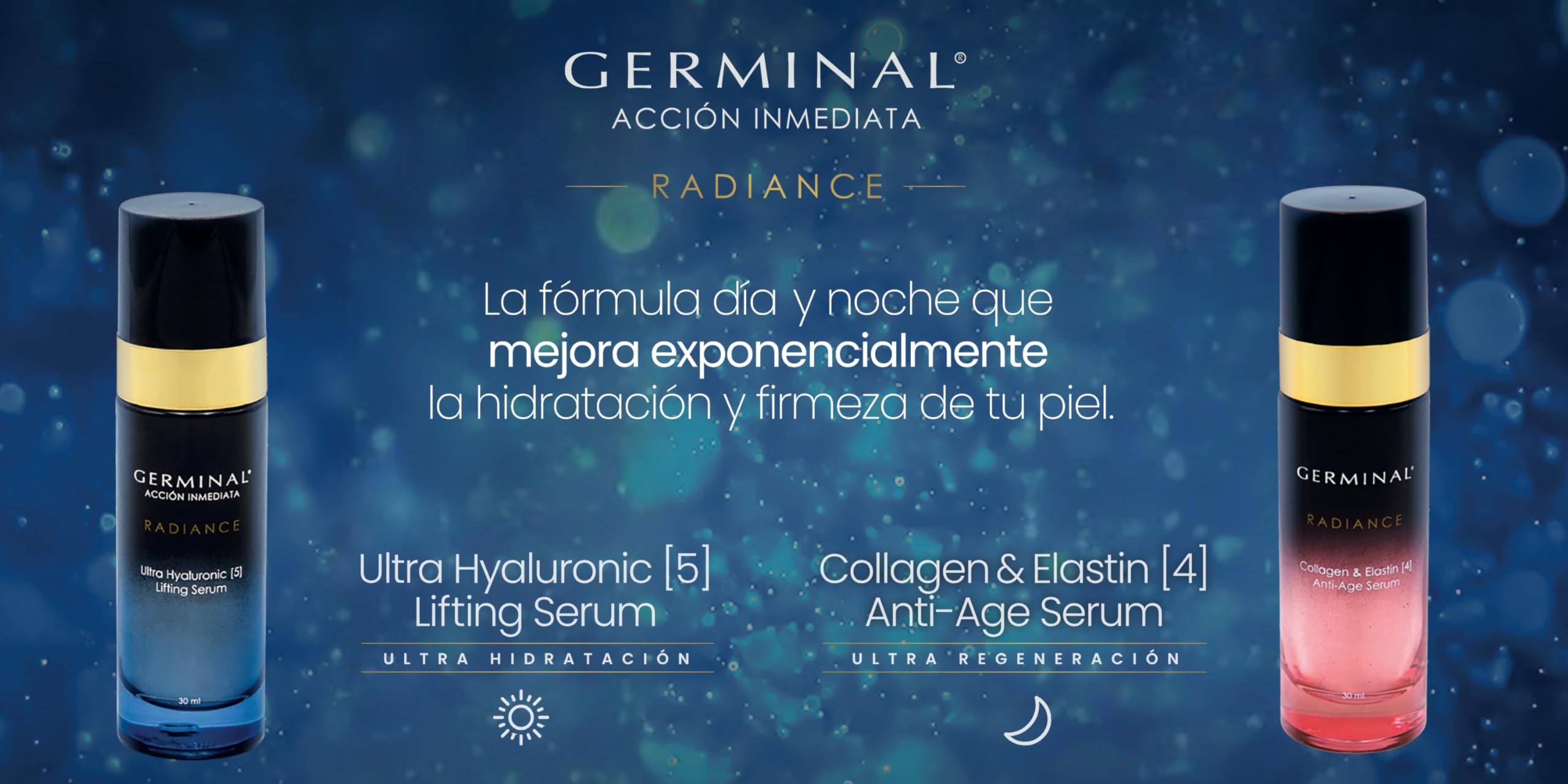 Pack Sérum Ácido Hialurónico + Sérum Colágeno Facial – Hidratación Profunda, Efecto Antiedad y Reafirmante – Rutina Facial para Piel Suave, Firme y Luminosa