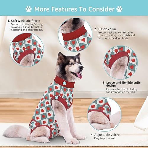 Miniatura 160 de Traje de cirugía para perros pequeños, esterilización femenina, traje profesional de recuperación para perros después de la esterilización, traje 2