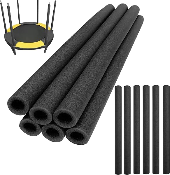 12 Pièces Coussin De Protection Trampoline En Mousse Housse Pour Poteaux De Trampoline, Manchons De Protection En Mousses,Housse De Mousse Pour Poteau De Trampolines【88 Cm Étanche Mousses Trampolines】 - 1