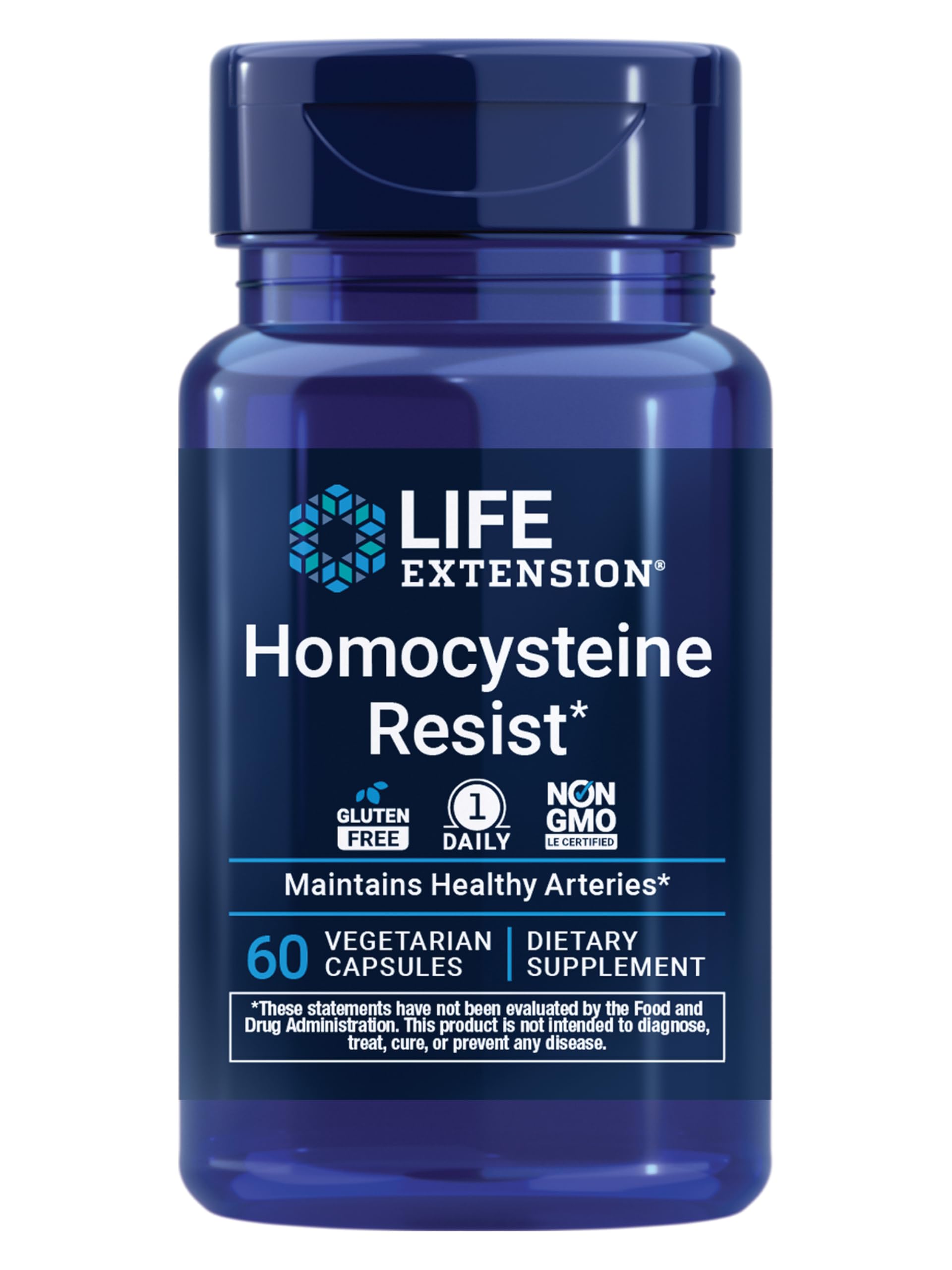 Homocysteine Resist Vegetarian Capsules, 60 Count