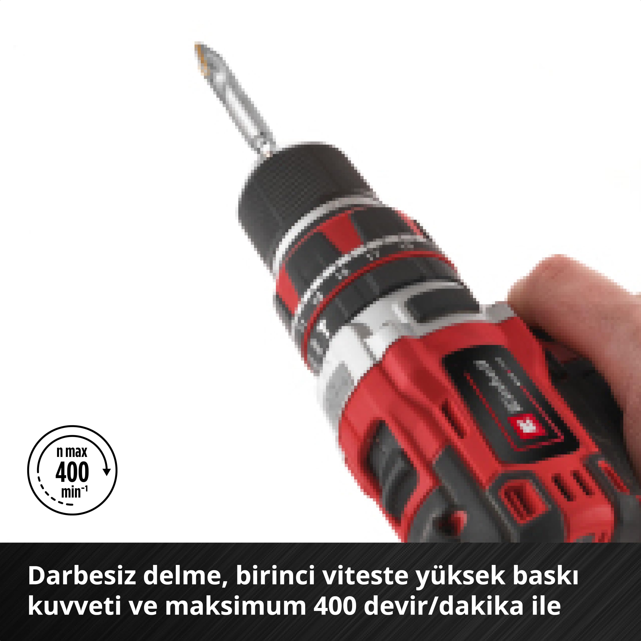 Orijinal Einhell XS-CASE 4 Parça Karbür Fayans Matkap Ucu Seti (Takım Çeliğinden Üretilmiştir, Özel Taşlanmış Karbür Plaka, Merkezleme Ucu, E 6.3 Sap, Saklama Kutusu Dahil) - 49051404