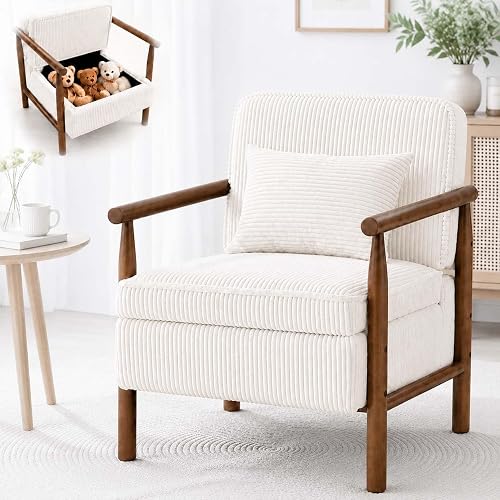 HRVEOCEI Storage Accent Chair