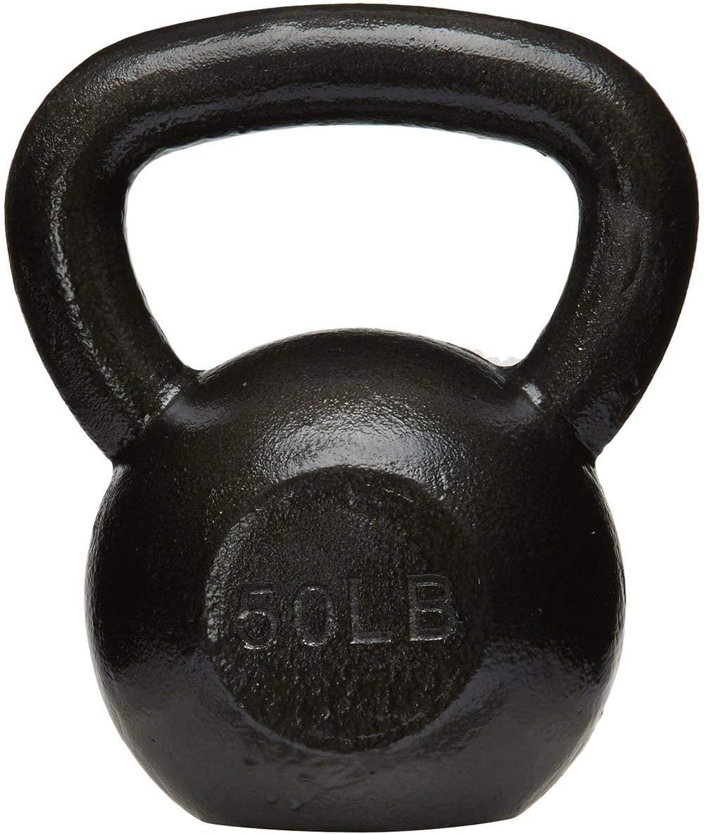 AmazonBasics Cast Iron Kettlebells