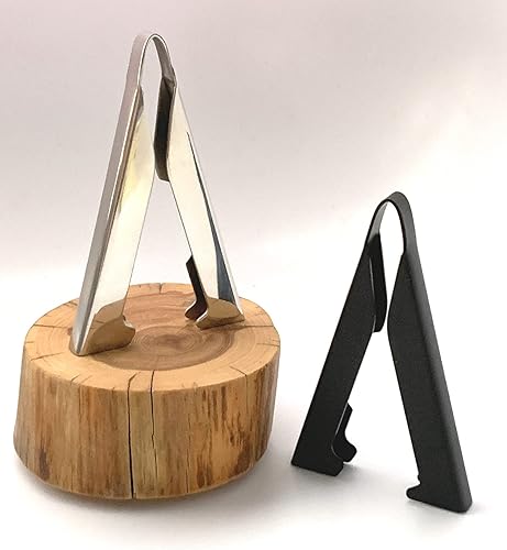 Miniatura 8 de Vinotive Cortador de papel de aluminio para botellas de vino, herramienta de acero inoxidable, negro mate