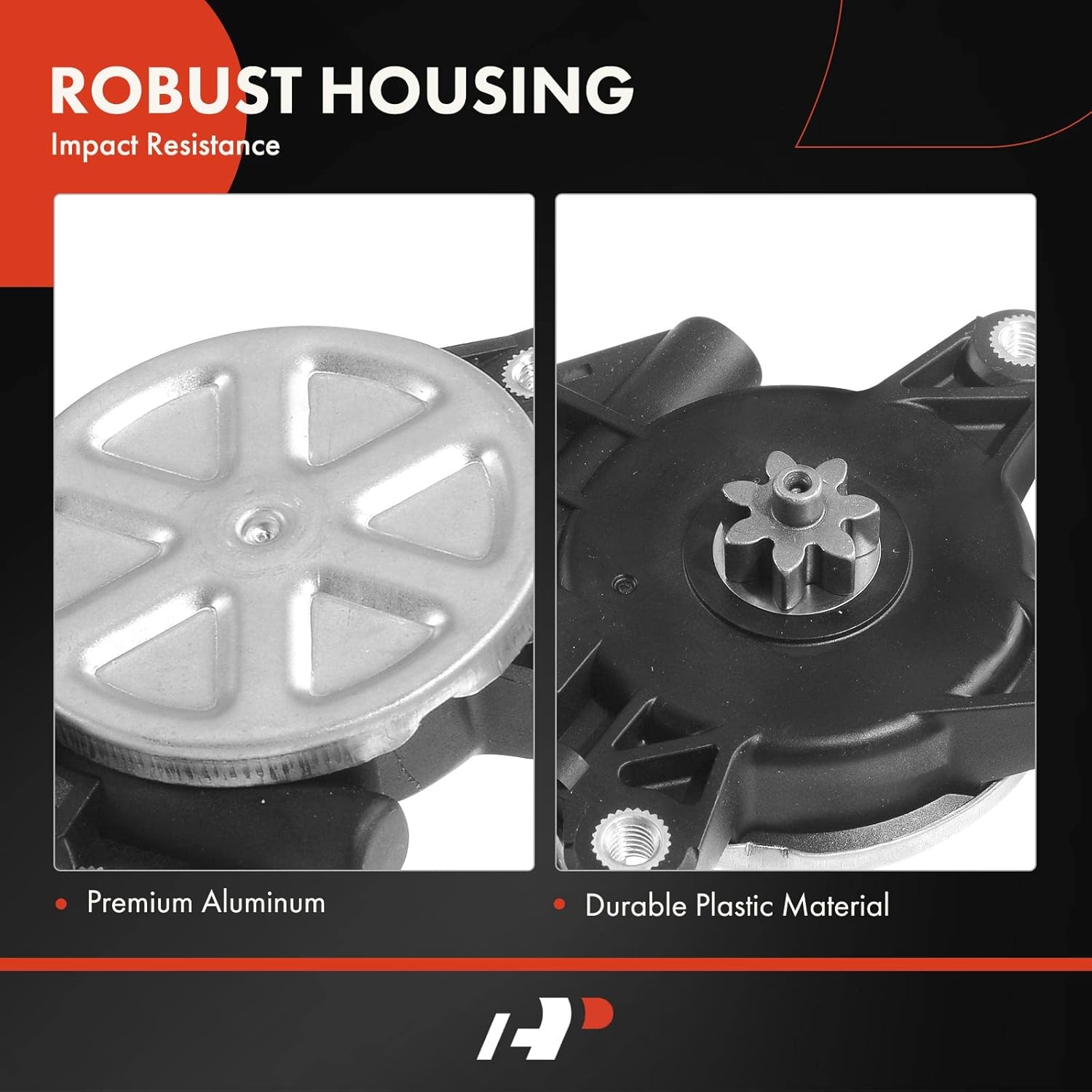 A-Premium Power Window Lift Motor Compatible with Subaru Legacy, Outback 2005-2009, B9 Tribeca 2006-2007, Tribeca 2008-2014, Passenger Side, Replace# 61188AG00A