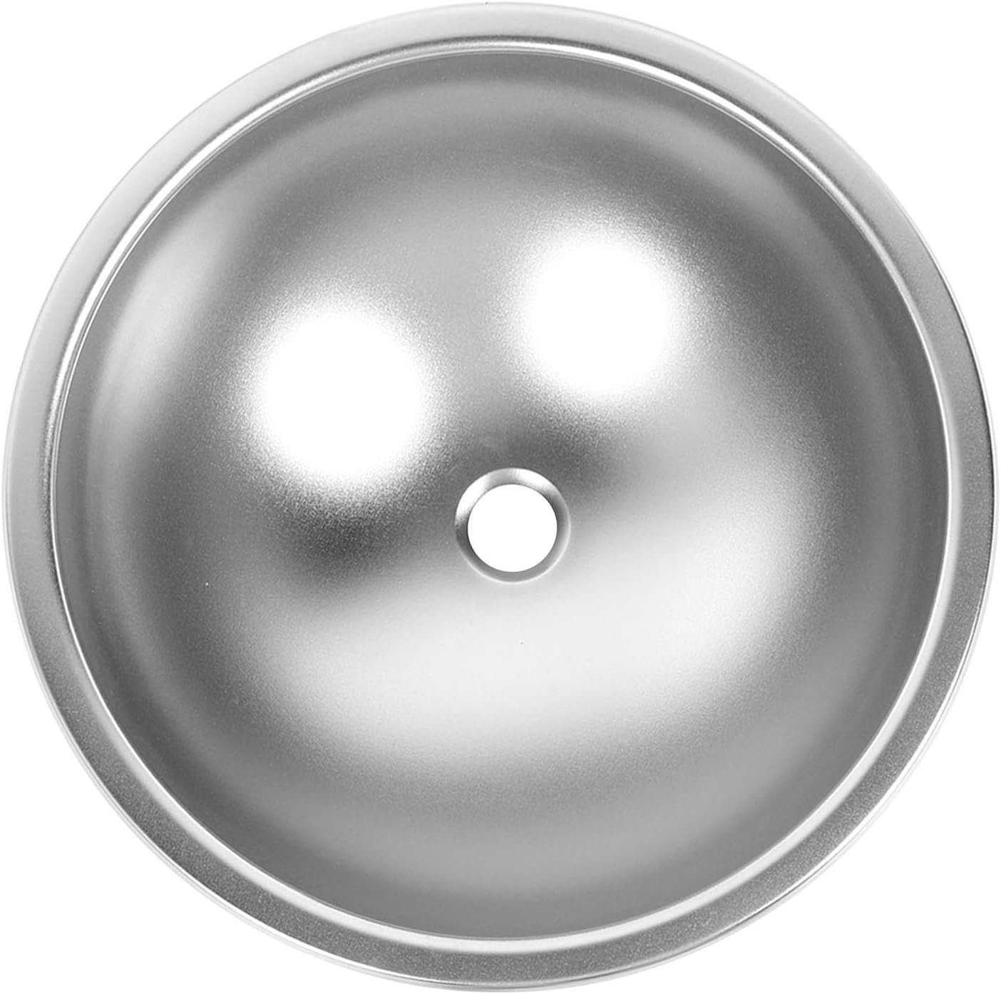 Fabater RV Sink, 16x6.4in 304 Stainless Steel Round Kitchen Wash Sink, Undermount Single Bowl with Large Capacity 14.4x6.4in Efficient Drainage for Motorhome Boat Yacht RV Campers