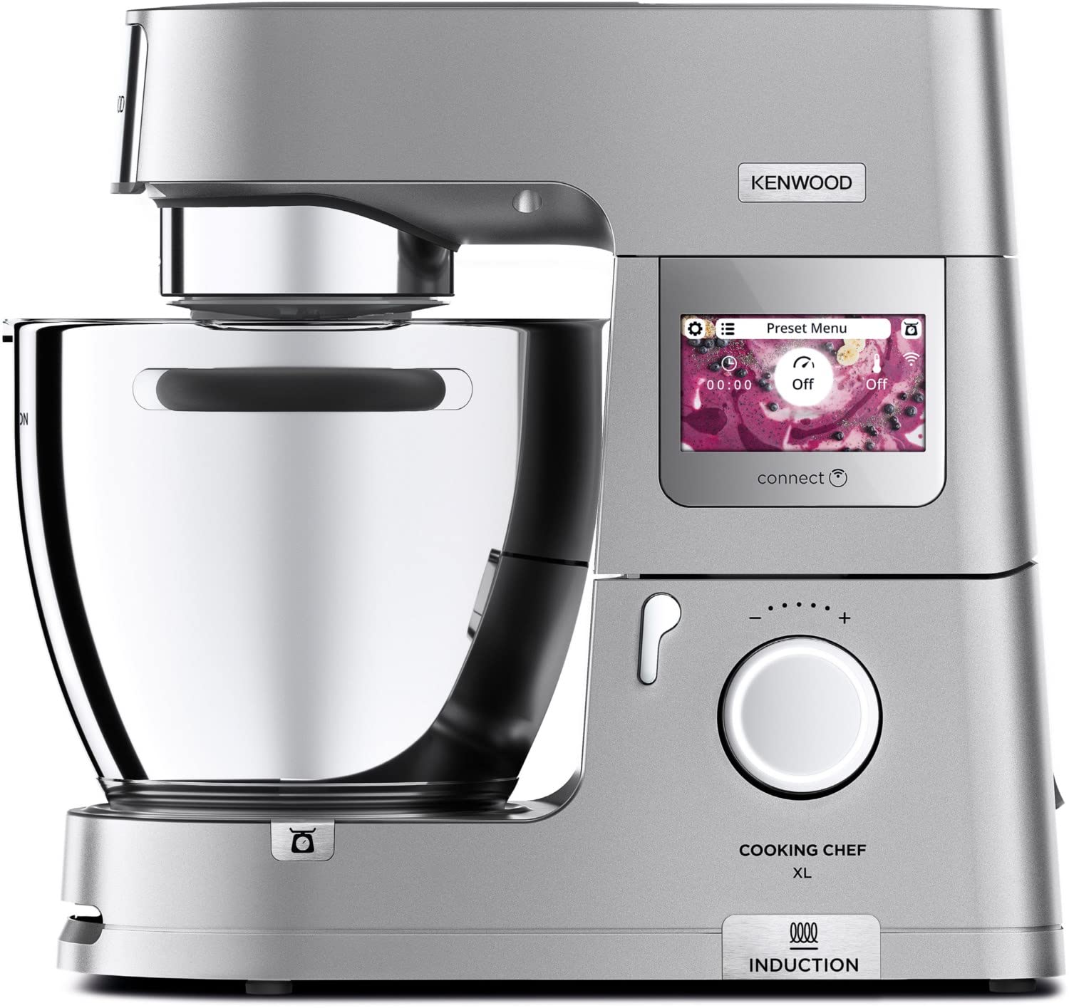 Robot de cuisine Kenwood – KCL95.424SI, Robot de cuisine avancé – Multiples fonctions pour cuisson et préparation, moteur puissant, accessoires inclus