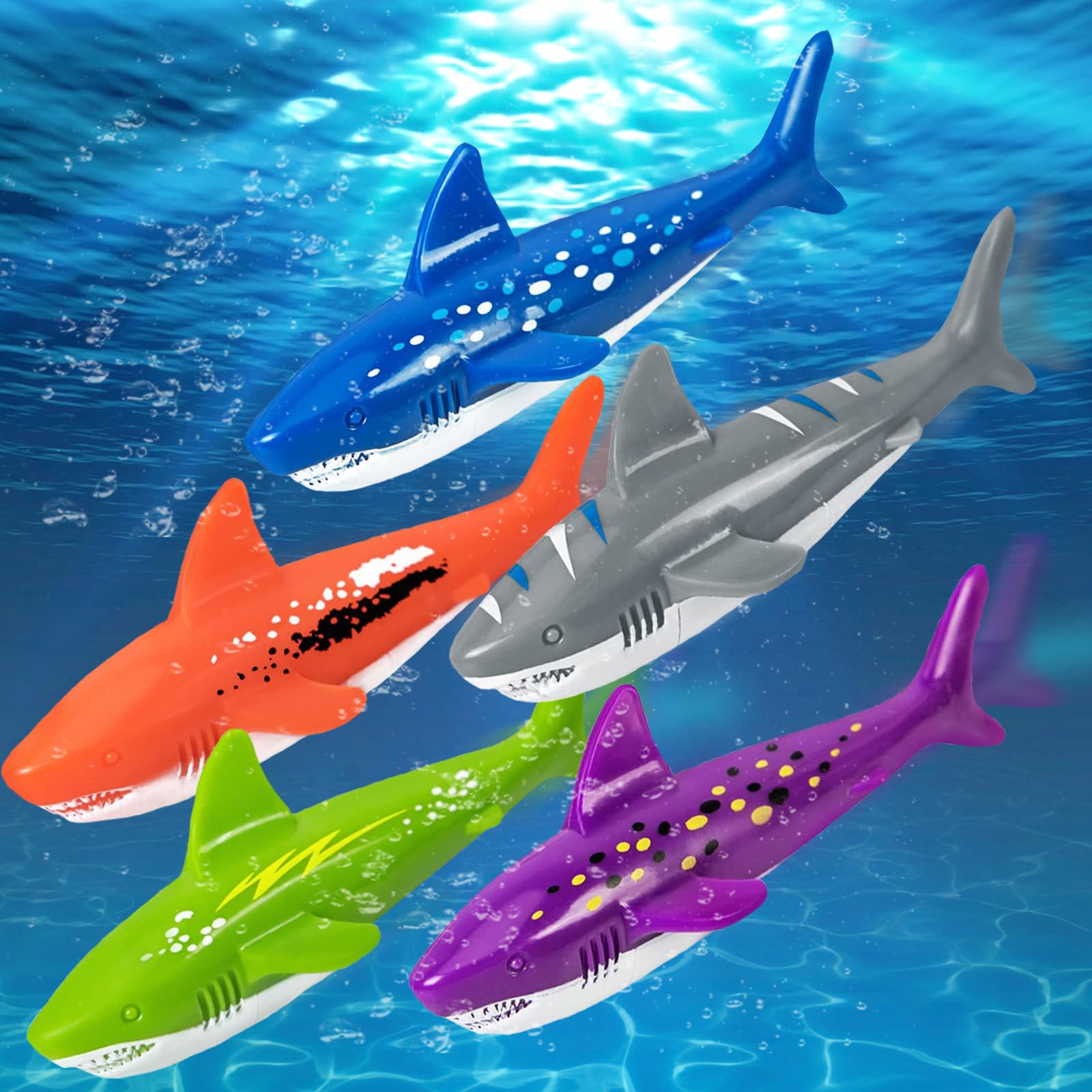 5 Palos De Buceo Para Piscina - Torpedos De PVC, Colores Vivos, Entrenamiento Niños 5 Palos De Buceo Para Piscina - Torpedos De PVC, Colores Vivos, Entrenamiento Niños