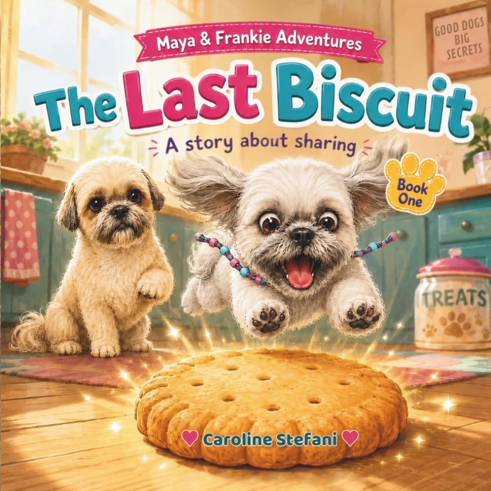 Maya and Frankie: The Last Biscuit: A Dog Book for Kids About Sharing and Kindness - A Heartwarming Sister Story for Kids Ages 4-8 (Maya & Frankie Adventures, Book 1)