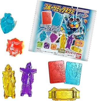Amazon | 仮面ライダーガッチャード フルーツミックスグミ (12個入) 食