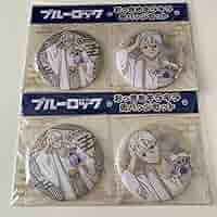 ブルーロック　神田明神　限定品　おっきめキラキラ缶バッジセット　凪誠士郎　4つ Amazon.co.jp: ブルーロック おっきめキラキラ缶バッジセット