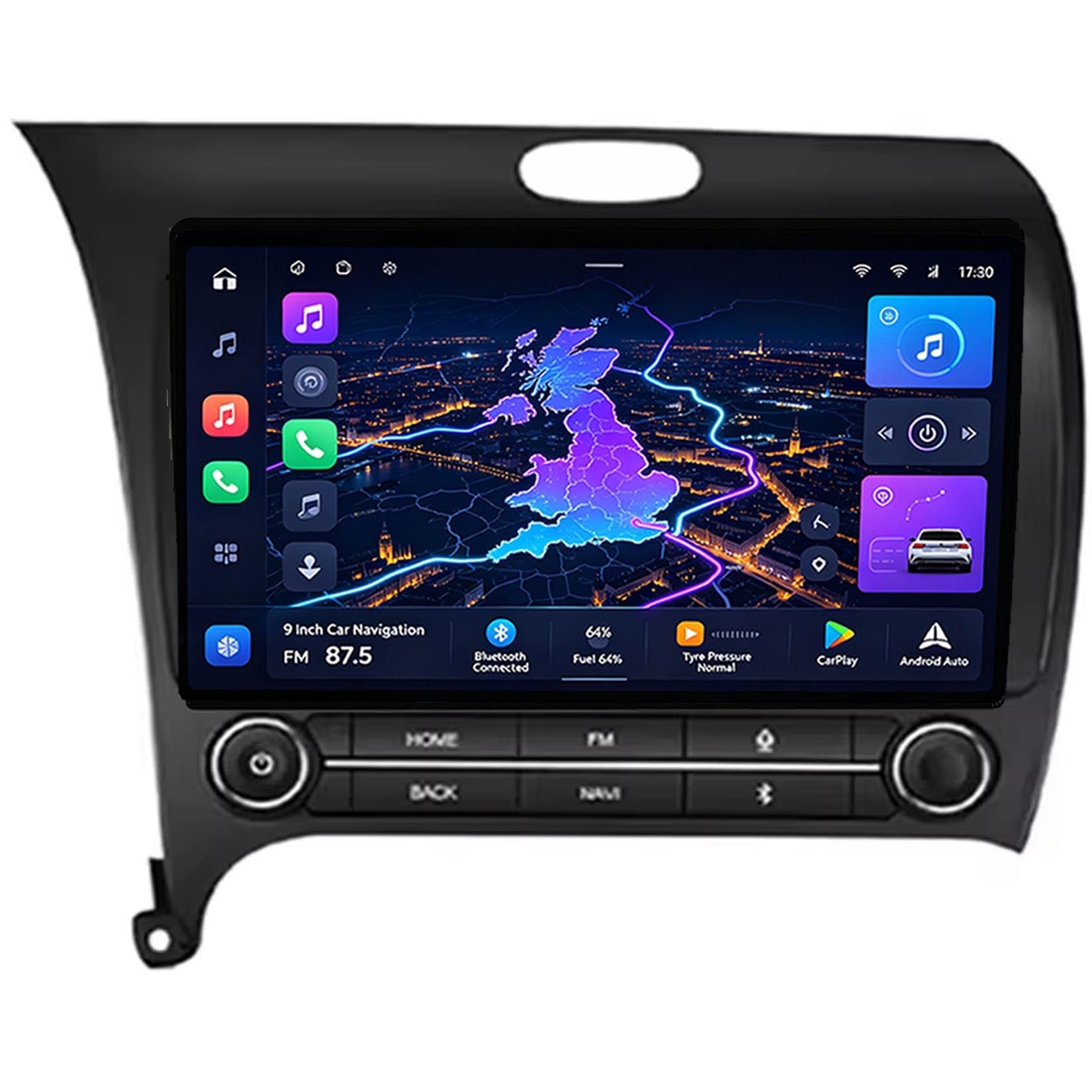 Do Kia Cerato 3 K3 Forte2013-2018 Nawigacja GPS DSP FM RDS Bluetooth