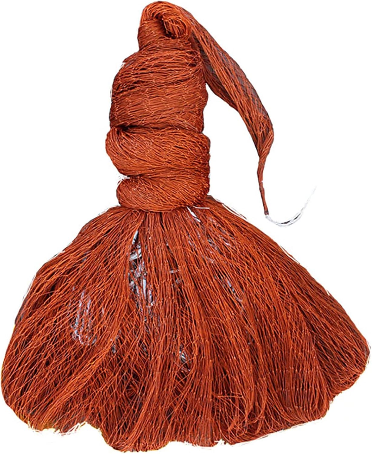 Fishing Net Old-Fashioned Traditional Cast Net Sinking Hand Cast Fishing Net Easy to Cast Thickened Multifilament Heavy-Duty Cast Net Tire Line Radius of 2.5/3/3.5/4m, white