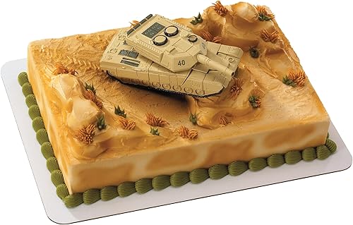 DecoSet Robot militar transformador para tartas, decoración de 1 pieza, decoraciones de cumpleaños que se transforma en un robot para juego disponible en Yaxa Costa Rica