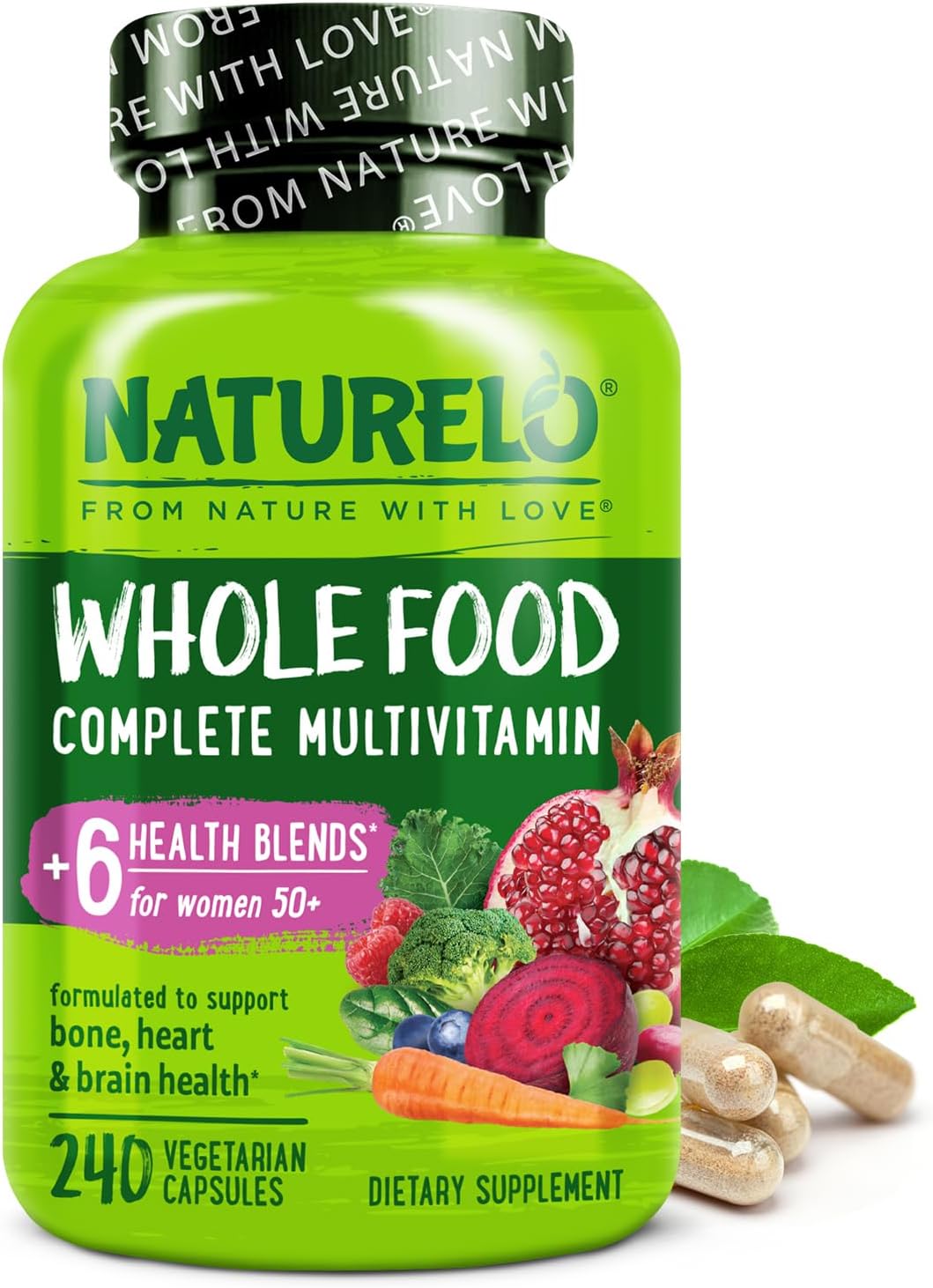 Whole Food Multivitamin for Women 50+, 240 count
