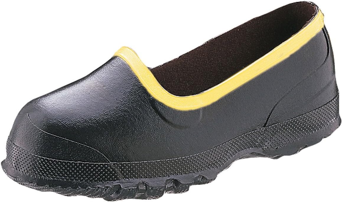 Honeywell Safety 7361-7 Ranger Rubber Men's Overboot for Metatarsal Guard Footwear, Size-7, Black
