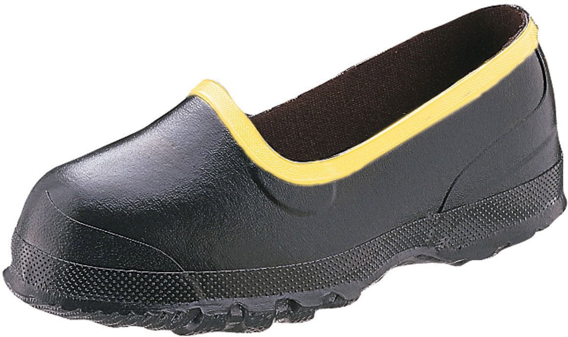 Honeywell Safety 7361-7 Ranger Rubber Men's Overboot for Metatarsal Guard Footwear, Size-7, Black