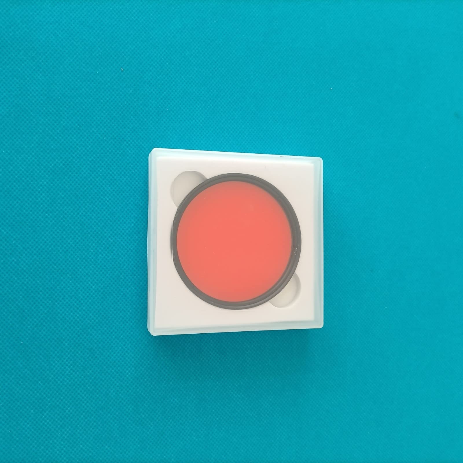 Taille Multiple 580 nm IR Infrarouge Filtre de Passe Long Verre Optical Verre CB580 GG590 for la Photographie de caméra transilluminateur (Diameter : M52)