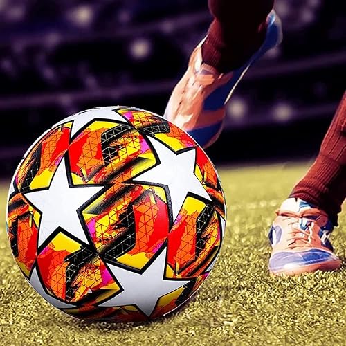 Miniatura 2 de Soccer Ball Size 5, with Pump & Needles, Outdoor Sports Official Match Soccer Ball for Adult Youth Training Practice Ball for Indoor