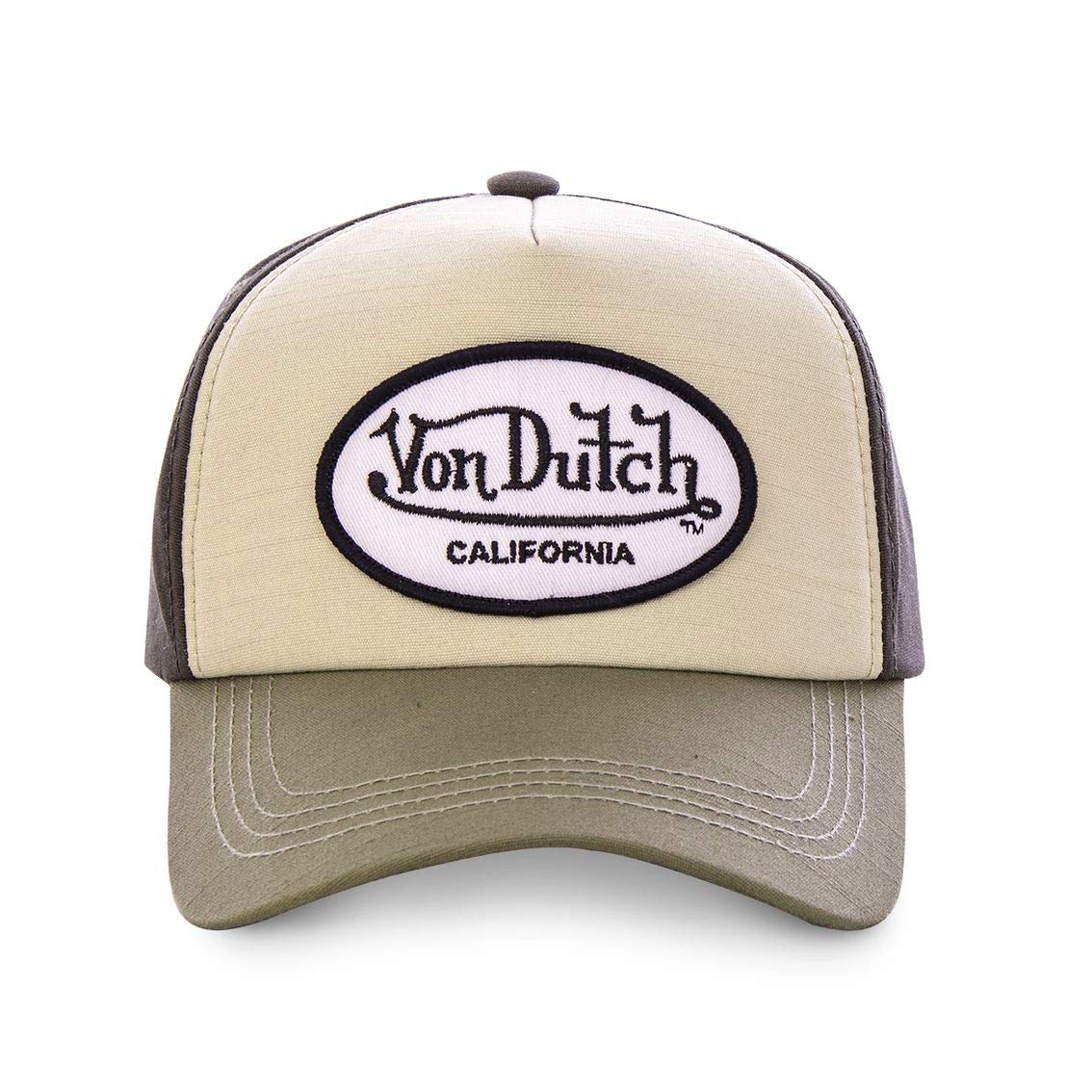 Von Dutch Baseball cap Unisex Cappello Marrone/Beige