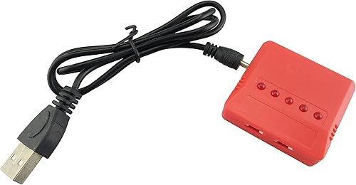 Miniatura 8 de sea jump 3.7v 600mah 25c Lipo batería 5PCS con X5 cargador para UDI U45 Syma X5 X5c X5C-1 X5SW X5SC X5SC-1 SS40 FQ36 T32 T5W H42 Cx-30W Cx-31