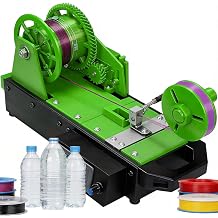 3D Recycled PET Filament Maker, Desktop Filament Recycler, 3D Printer Extruder, Pastic Bottles Fiament Pultruded, Recycled PET Bottle Recycler for Families, Small Studios B