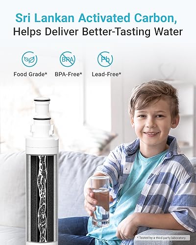 Miniatura 6 de AQUA CREST 4396701 Repuesto para Whirlpool® EDR6D1, 4396702, Kenmore 9915, 46-9915, EveryDrop® Filter 6, L200V, LC200V, NL120V, WFL200, WF293 Filtro