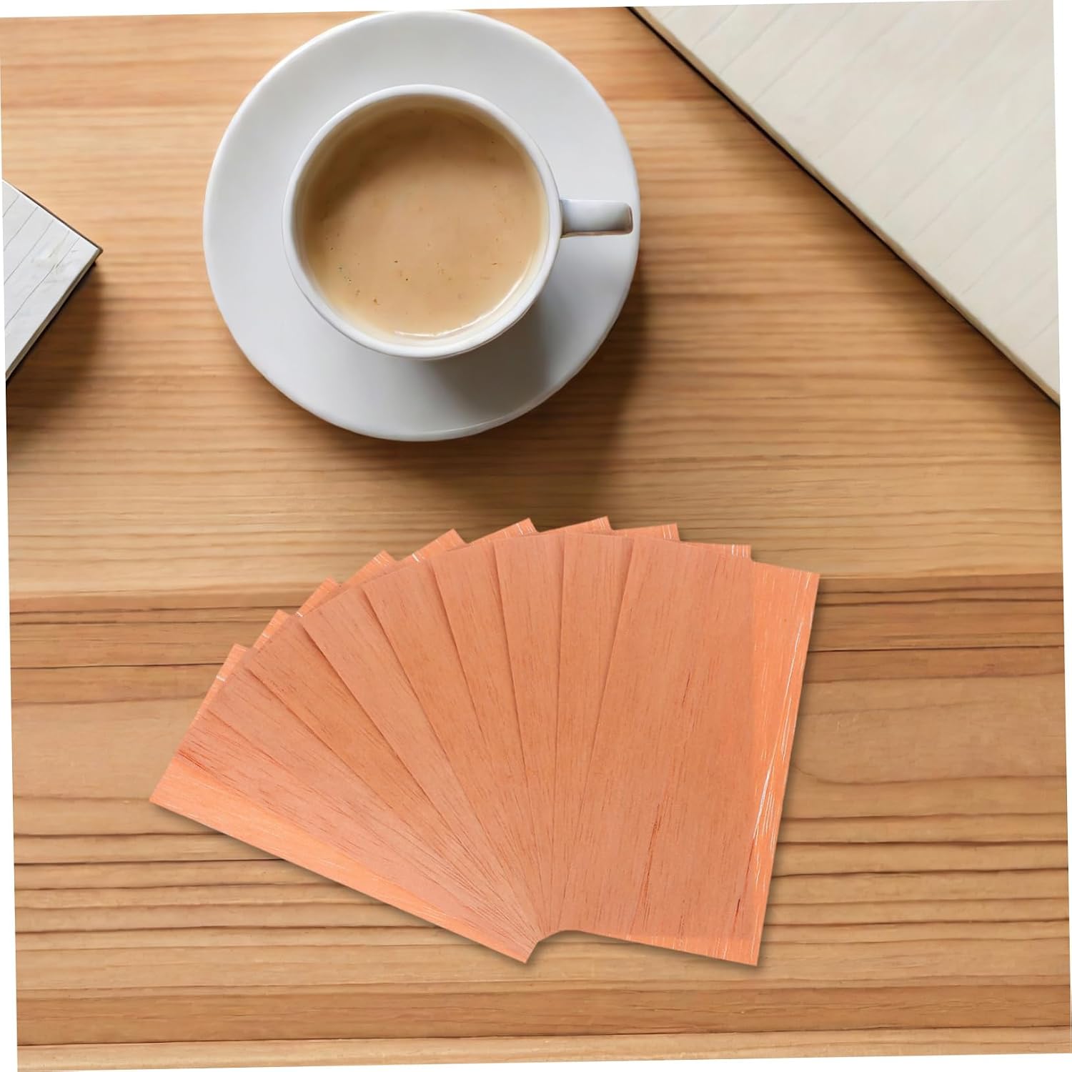 Ipetboom 5sets Box Supplies Wooden Cedar Chips Cedar Sheets for Storage Decorative 10pcs*5