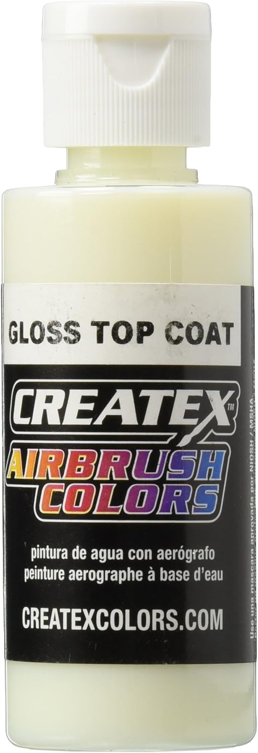 3M Createx Airbrush Top Coat Gloss 2oz (560402) Arts