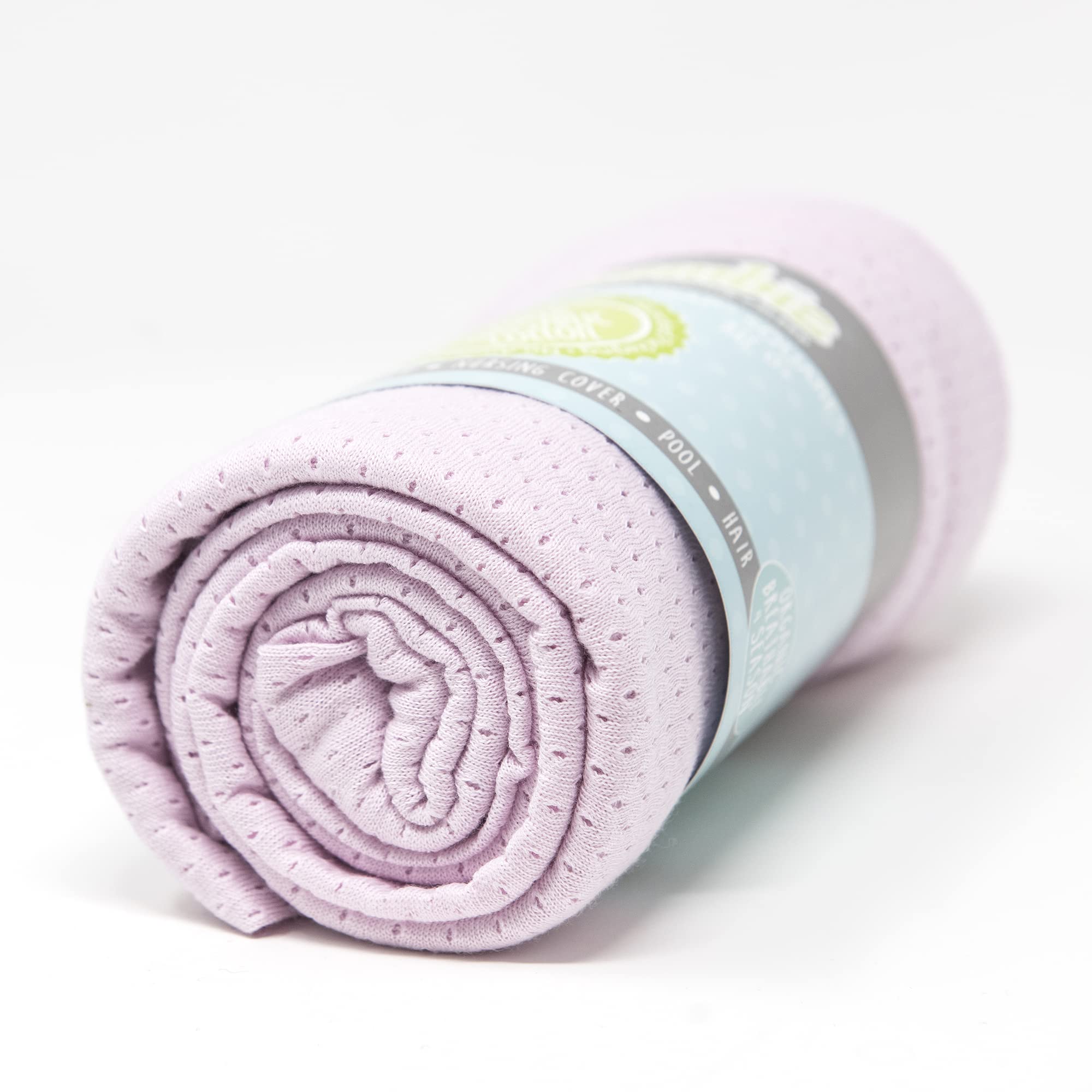 Woombie Organic Baby Swaddle Blanket - Lightweight, Stretchy 100% Organic Cotton, Mindful Mint, Multi-Use Receiving Blanket