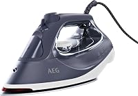 AEG 2400W Gőzölős Vasaló 160g Gőzlökés Önmegtisztító Funkció Kék-Fehér 1