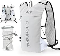 Vista 21 de INOXTO Chaleco de Hidratación para Correr Mochila, Paquete Ligero Aislado con Bolsa de Vejiga de Agua de 1.5L Mochila de Día para Senderismo