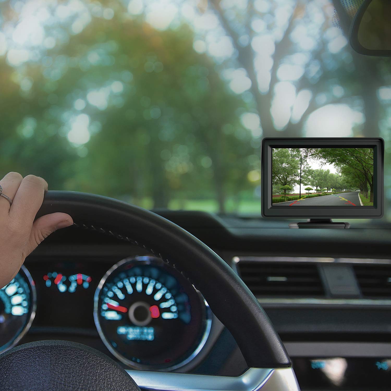 Caméra de recul HD 720p avec écran LCD 5,0", 3ème feu de freinage pour Transporter NV400 Maste MK3 Opel Movano B 2010-2019