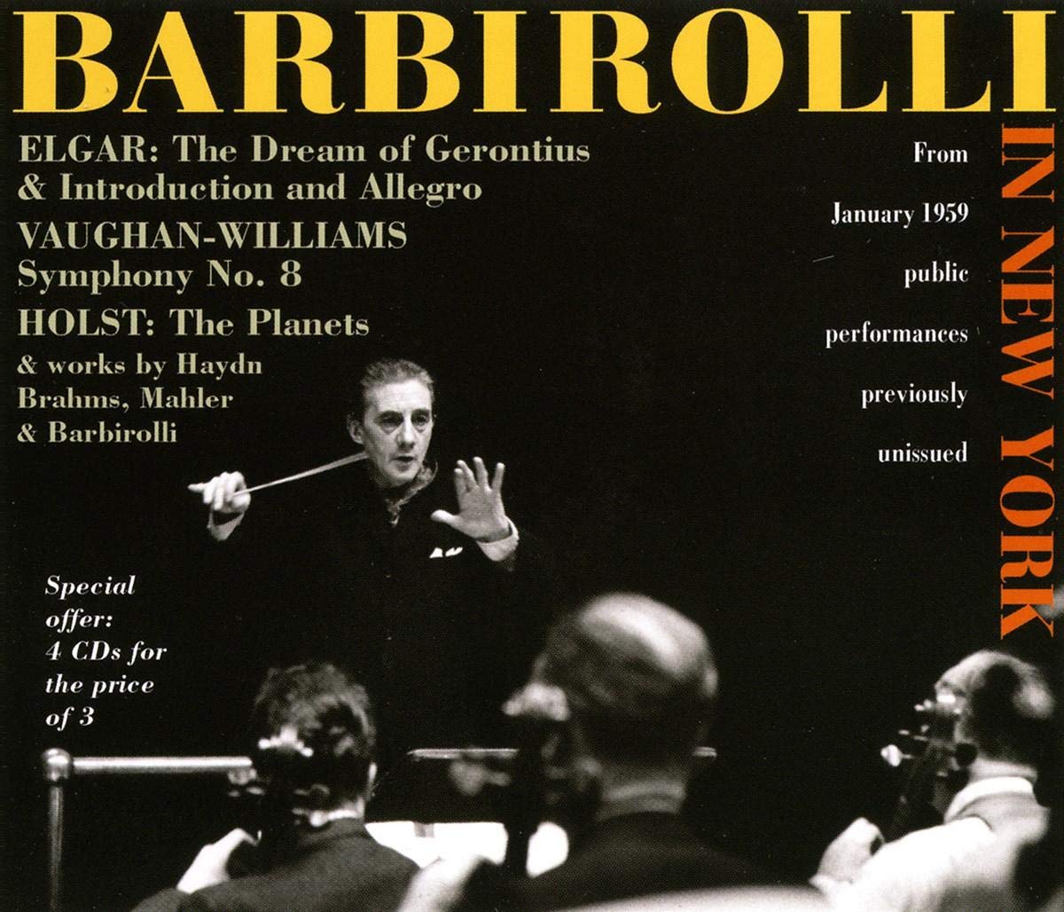 Sir John Barbirolli in New York (4CD)