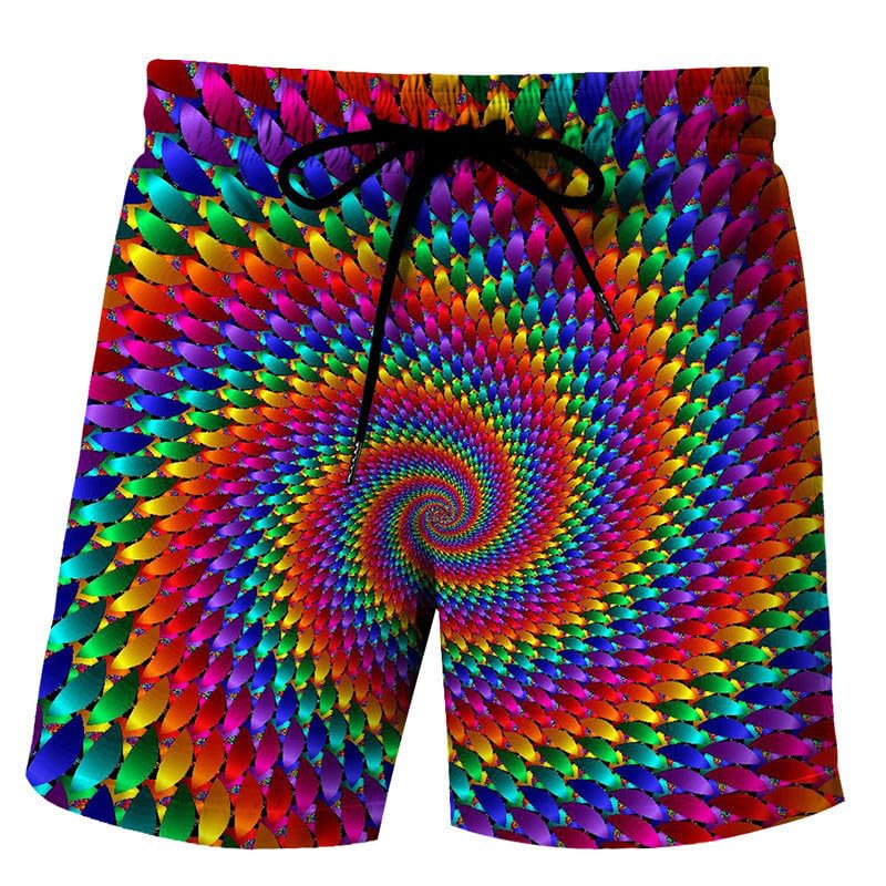 Gsheocm Bañador para hombre de verano, con impresión 3D, secado rápido, estilo hawaiano, surf, para el tiempo libre, para la playa, natación, fitness, surf, Multicolor4, 5XL