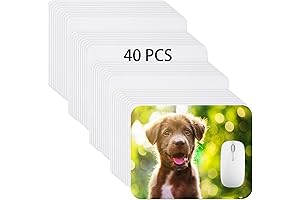 Nicunom 40 Sublimation Mouse Pad Blanks For Customization