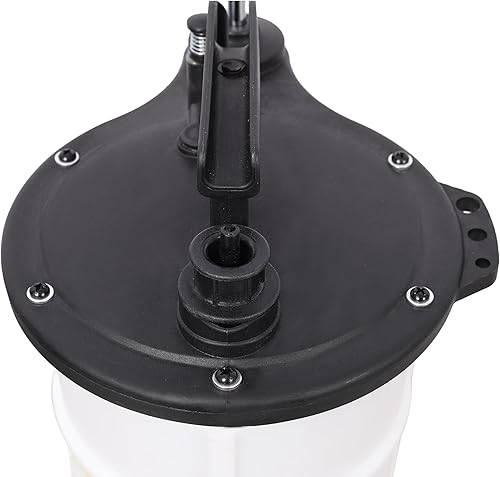 Miniatura 8 de Bomba extractora de aceite manual de 9 litros, cambiador de aceite, extractora de fluidos al vacío con 4 tubos para automóviles, barcos, fluidos,