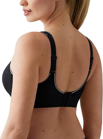 Wacoal Women's Sydney Sport Full Coverage Seamless Underwire High Impact Support Bra, 855302