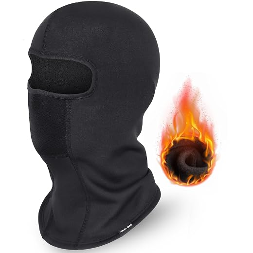 HASAGEI - Passamontagna traspirante: CALORE e respiro sotto il casco 2 Passamontagna traspirante HASAGEI per moto e sci