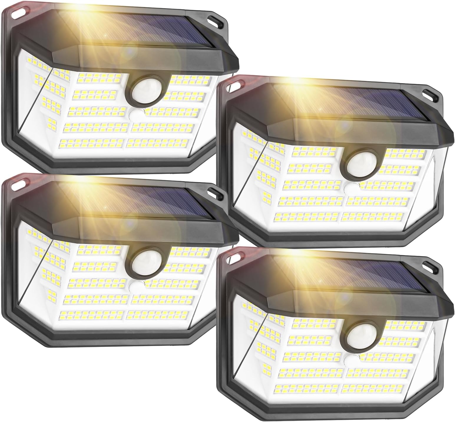4x Solarlampen Für Garten – Wasserdicht, IP65, M Produktbild-Vorschau 10