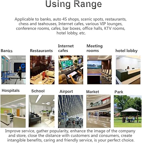 Miniatura 8 de Estación de carga de teléfono celular de montaje en pared con múltiples dispositivos Carga rápida Iluminación LED incorporada Aplicable Aeropuerto