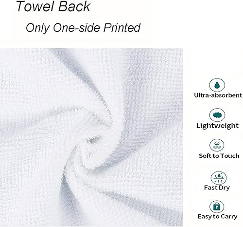 Miniatura 8 de Naanle Toalla de mano decorativa grande con diseño de calabaza de terror de Halloween, fantasma, cara reír, suave, altamente absorbente, multiusos