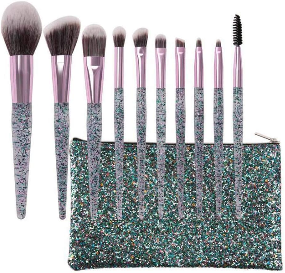 Docolor Eye Makeup Brushes 16pcs Colorful Eyeshadow Makeup Brush Set Professtional Eyeshadow Brushes with Soft Synthetic Hairs & Real Wood Handle for Eyeshadow, Eyebrow, Eyeliner, Blending